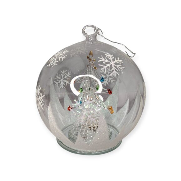 Banberry Designs Lighted LED Ornament "Aurora Reflections" Christmas Tree - Picture 6 of 10